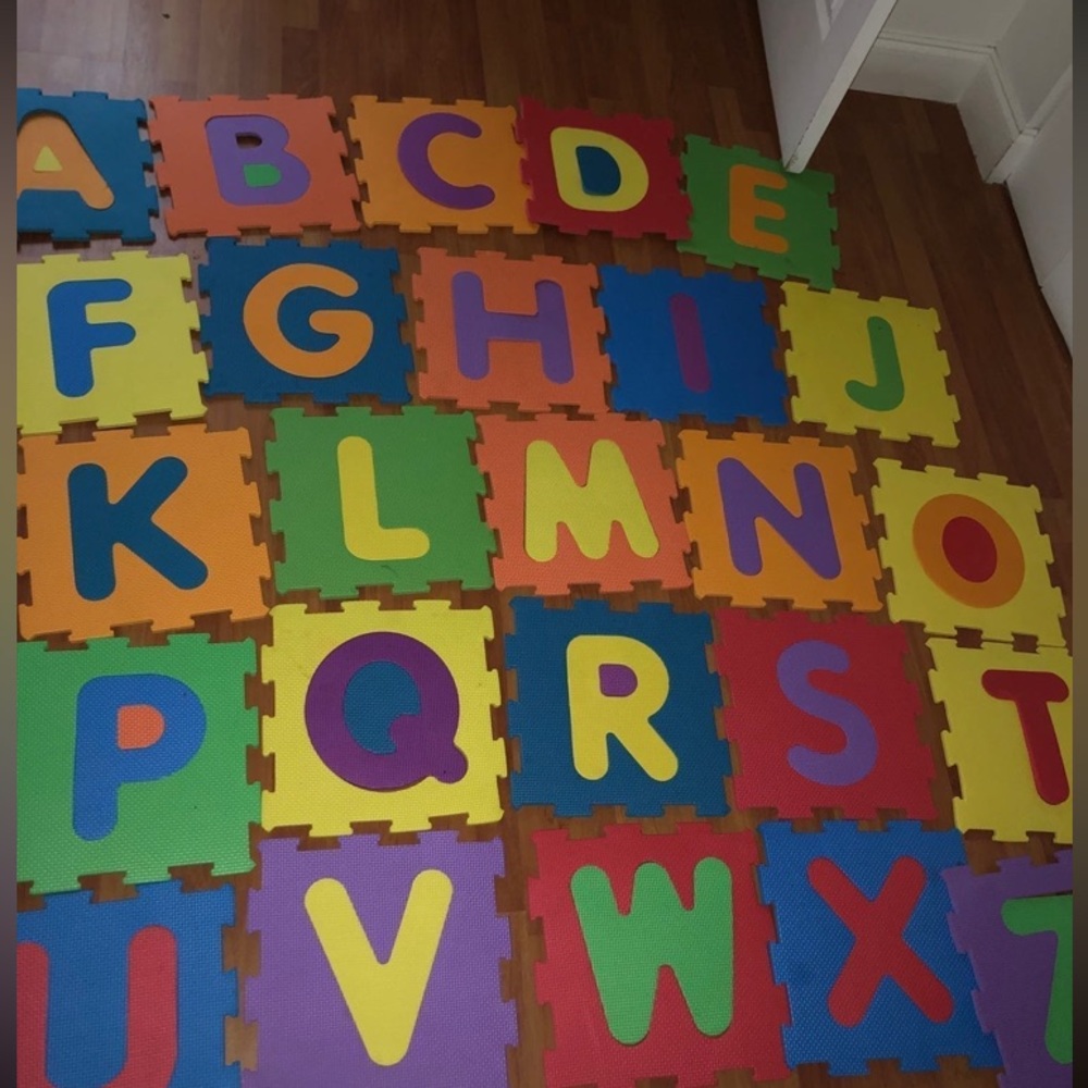 ABC foam play mat kids